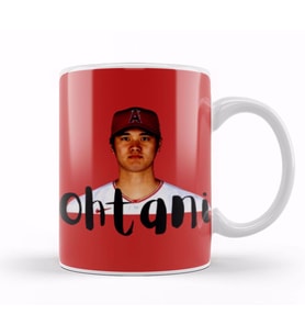 Shohei Ohtani Art Kupa Bardak Porselen