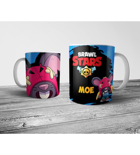 Pixxa Brawl Stars Moe Kupa Bardak Model 1