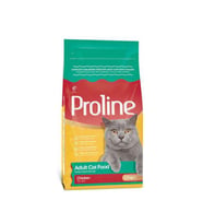 Proline Yetişkin Tavuklu Kedi Maması 1,2 Kg (Kahverengi)