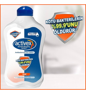 ACTİVEX SIVI SABUN AKTİF 1500 ML
