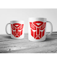 Pixxa Autobot Logosu - Transformers Kupa Bardak Model 1