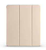 Apple iPad Air 11 2024 Uyumlu Zore Smart Cover Kalem Bölmeli Standlı 1-1 Kılıf (Gold)