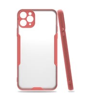 Apple İphone 11 Pro Kılıf Platin Silikon - Pembe