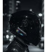 Bluetooth 5.3 Kask İçi Intercom Kulaklık 1000 M Mesafe 1000 Mah