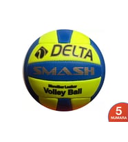 Delta Voleybol Topu El Dikisli Voleybol Topu SMASH-SARI-MAVI Sarı
