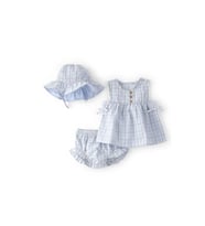 Carters Kız Bebek Alt Üst Set 1U618010 Mavi