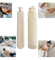 Sunup SN-29910 Peluş Kılıflı Yumuşak Dokulu Uzun 76 Cm 2500 Ml Kapasiteli Sıcak Su Torbası