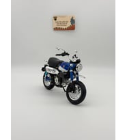 Honda Monkey 2018 Model Motosiklet 1:9 Ölçek Mavi Sesli Işıklı