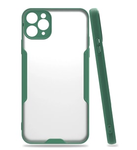 Newface Apple iPhone 11 Pro Kılıf Platin Silikon - Yeşil