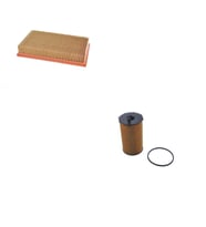 Bosch Filtre Bakım Seti Jaguar XF 2.7 D Dizel 2008-2010 Hava + Yağ filtre