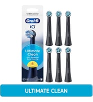 Oral-B Io Ultimate Clean Siyah Diş Fırçası Yedek Başlığı 6 Adet