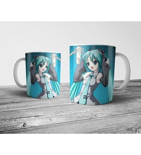 Pixxa Hatsune Miku Kupa Bardak Model 9