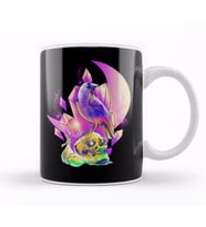 Skull & Crow RPG Gamer Fantasy Gaming Pastel Art Kupa Bardak Porselen