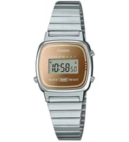CASIO LA670WES-4AEF RETRO TARZ DİJİTAL TAKVİMLİ KRONOMETRELİ KADIN KOL SAATİ