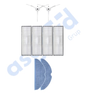 ROBOROCK S8 , S8+ ,S8 PRO-PRO ULTRA UYUMLU 2 Yan Fırça 4 Filtre 2 Mop PKT-iasgf0000769