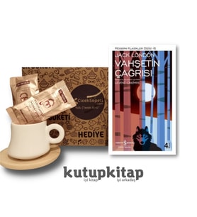 Kutupkitap Bambu Fincan Türk Kahvesi Kişiye Özel Not Vahşetin Çağrısı Jack London Kitap Hediye Seti