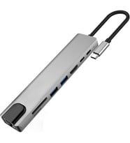 8 Port bir arada multifunction adaptör çok işlevli dönüştürücü