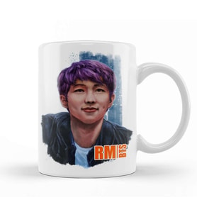 Bts Rm Kupa Bardak Porselen