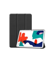 Huawei MatePad 10.4 Uyumlu Zore Smart Cover Standlı 1-1 Kılıf (Siyah)