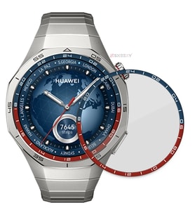 Sneezy Huawei GT5 Pro 46mm Uyumlu Renkli Kadran Polymer Temperli Nano 0.5 mm Watch Ekran Koruyucu