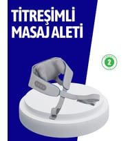 Pu Deri Taşınabilir Masaj Aleti  Çok Bölgeli Kullanım