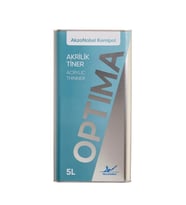 Optima Akrilik Tiner Yavaş 5 Litre