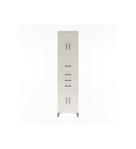 Hyperion Dolap 3 Raflı 4 Çekmeceli 4 Kapaklı 60x44x243 Aytaşı-Aytaşı