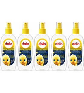 Dalin Bebek Yağı 200ML Sprey Rahat ve Mutlu (5 Li Set)