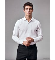 LCW BUSINESS Beyaz Slim Fit Oxford Erkek Gömlek