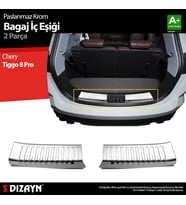 Chery Tiggo 8 Pro Krom Bagaj İç Eşiği 2022 Üzeri A+ Kalite