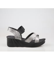 Pierre Cardin Pc-3518 Ortopedik Platin Kadın Terlik (Gri)