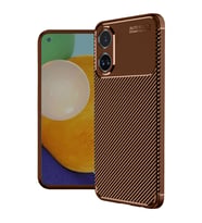 A38 Auto Focus Karbon Kapak - Kahverengi