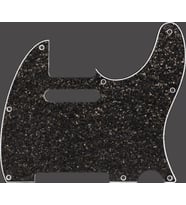 Fender Hybrid Glass Glitter Telecaster Dark Gray Sparkle Pickguard