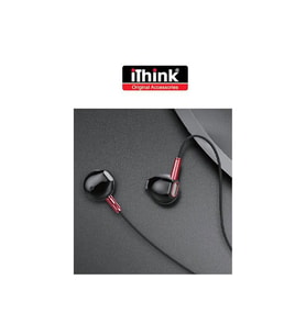İTHİNK KULAKLIK KL-310 BLACK RED (Naturel Titanyum)
