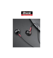 İTHİNK KULAKLIK KL-310 BLACK RED (Naturel Titanyum)