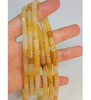 Akik Taşı Silindir Kesim 5.5x7.5mm Dizi (49308)