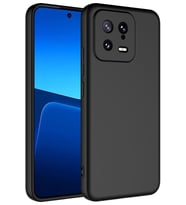 Xiaomi Mi 13 Kılıf Mara Lansman İç Yüzeyi Kadife Kılıf (Siyah)