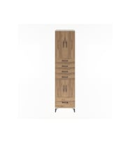Hyperion Dolap 4 Raflı 5 Çekmeceli 4 Kapaklı 60x44x243 Aytaşı-Çam