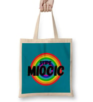 Stipe Miocic- Vintage Retro Rainbow Style Warriors Design Wrestlers-Gift Bez Çanta Uzun Saplı