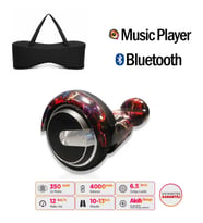 Elektrikli Kaykay Hoverboard Full Ledli Bluetooth Hoparlörlü 6.5 Inch Çanta Hediyeli D15
