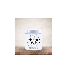 Panda Pandicorn Seramik Küllük