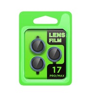 Apple iPhone 17 Pro Raze Metal Kamera Lens - Koyu Mavi