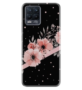 8 8 Pro Kılıf Desenli Silikon Flowers Dots 1423