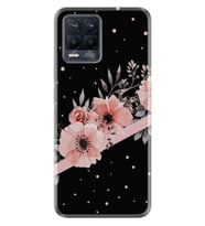 8 8 Pro Kılıf Desenli Silikon Flowers Dots 1423