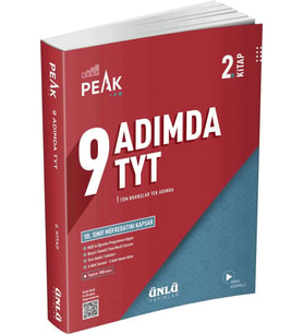 TYT 9 Adımda Soru Bankası 2. Kitap Ünlü Yayıncılık