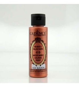 Cadence Su Bazlı Yaldız 70 ml. 103 Bakır 