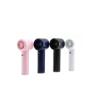 Mini El Fanı - Ayarlanabilir Hız - Dijital Gösterge - 5W - Karışık Renk
