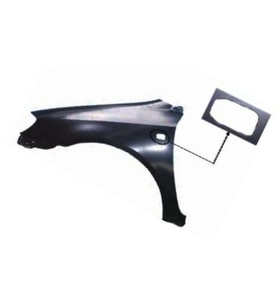 TOYOTA COROLLA ÖN ÇAMURLUK DELİKLİ SEDAN SOL 02-06 TOY08CO013 5381202080