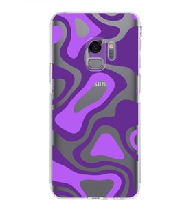 Samsung Galaxy S9  Kamera Korumalı Kapak Renkli Desen Tasarımlı  Şeffaf  Kılıf
