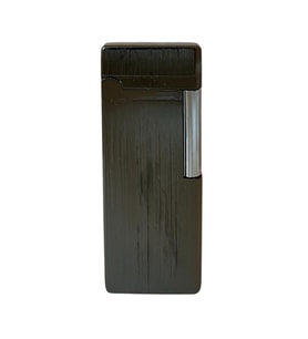 Fırçalı Gunmetal Slim Soft Flame Çakmak - TR6689